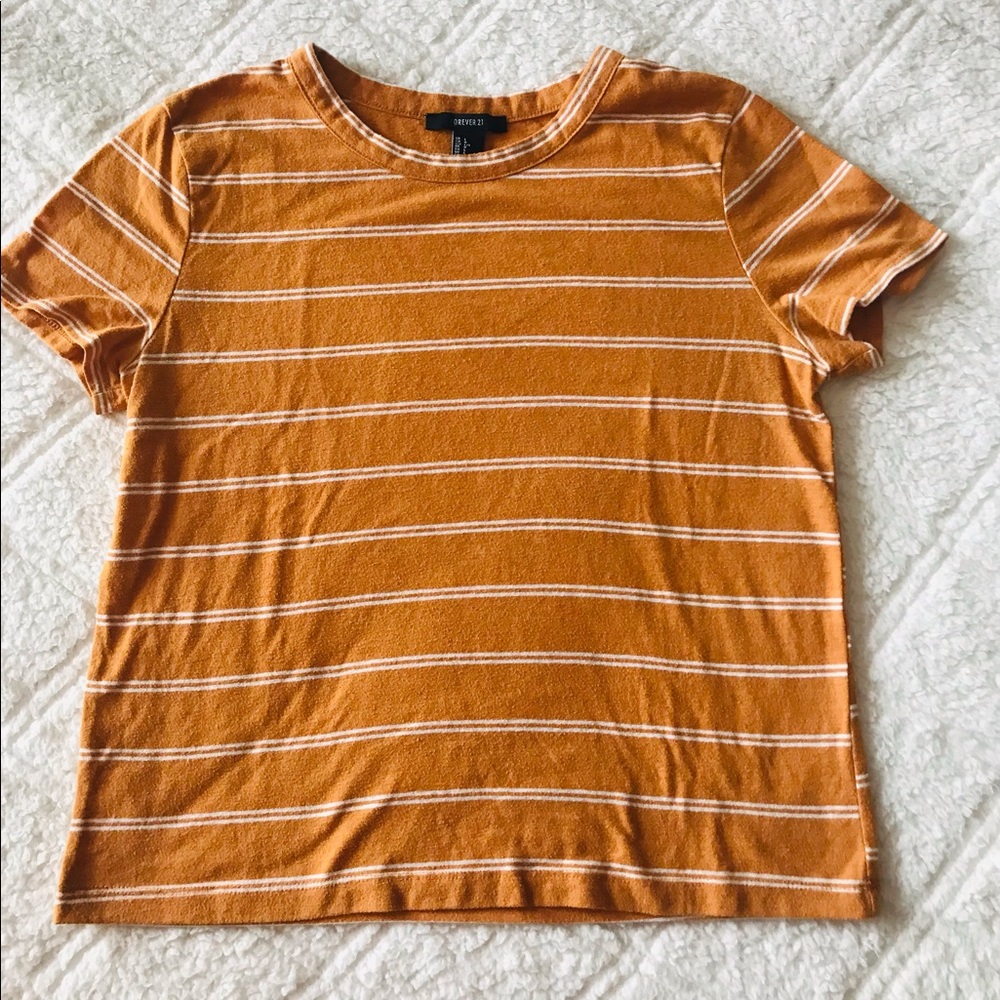 yellow striped shirt